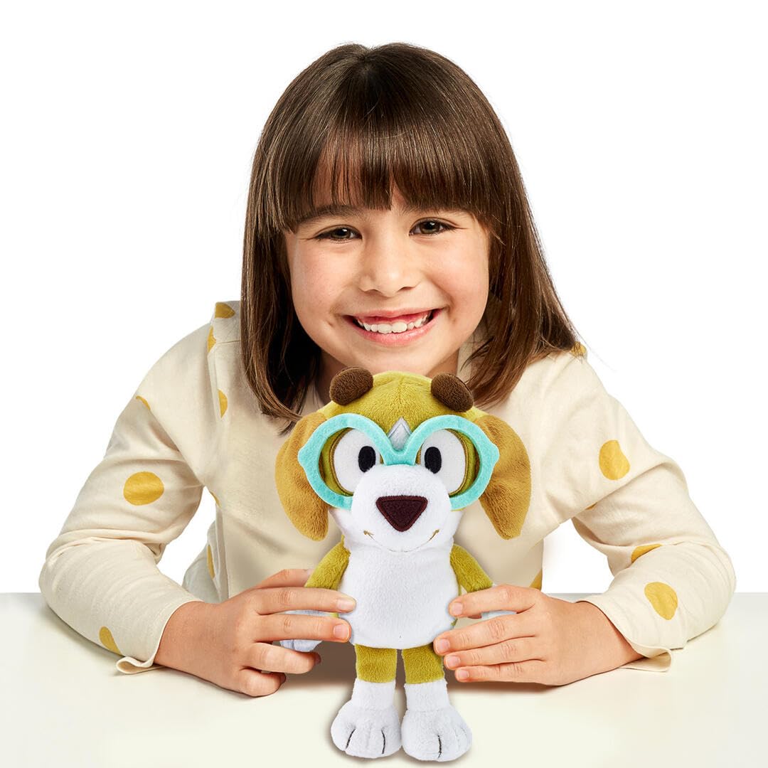 Bluey Friends 3 Pack Plush Toys, Lucky, Chloe and Coco