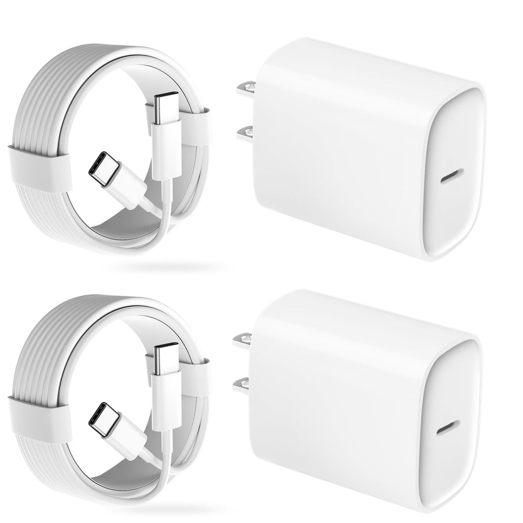 iPhone 18 17 16 Pro Max Charger Fast Charging, 20W iPhone Duo USB C Charger