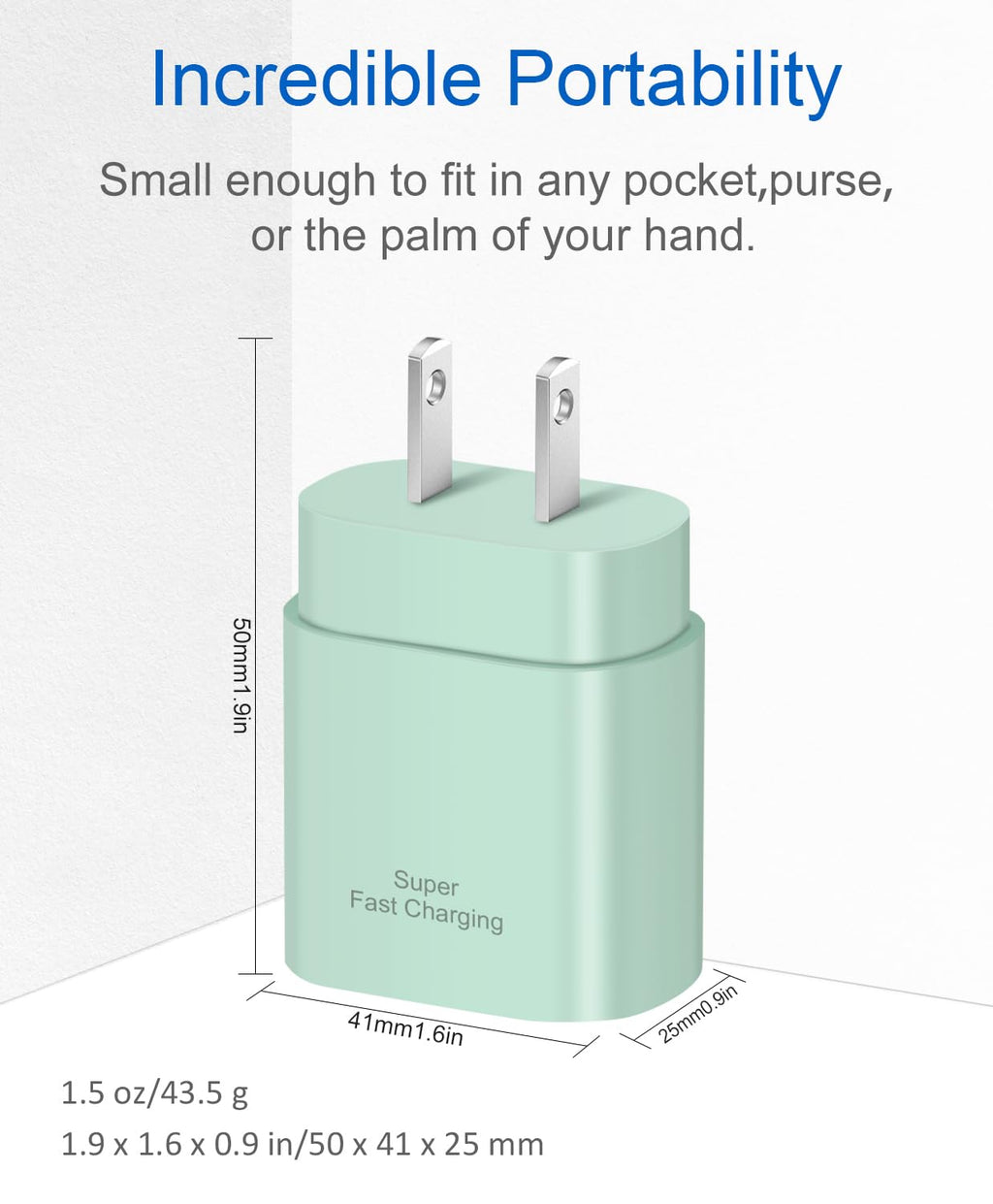 Type C Charger Fast Charging,USB C Charger,25W Samsung Super Fast Charger