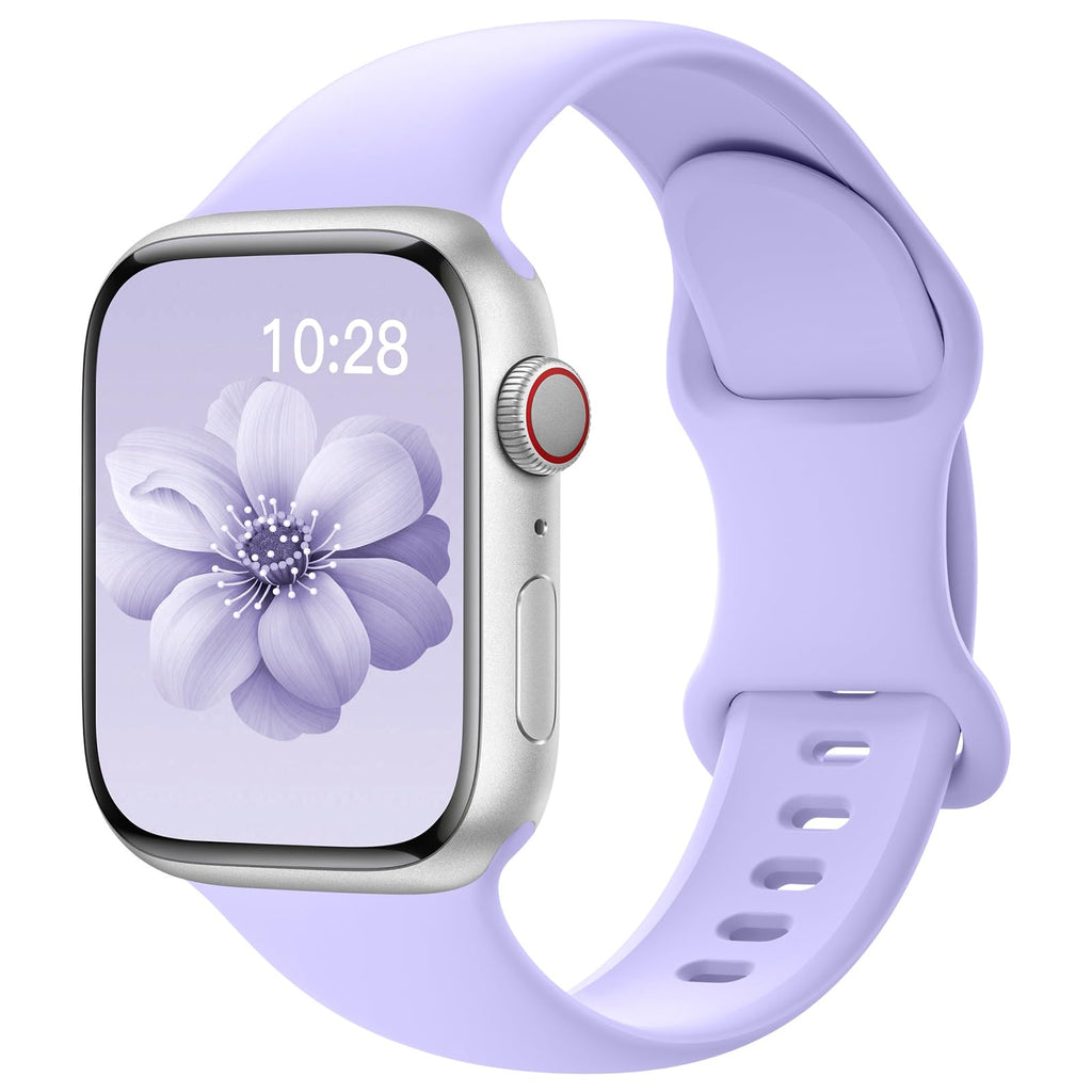 Sport Silicone Band Compatible with Apple Watch Bands for Women Men