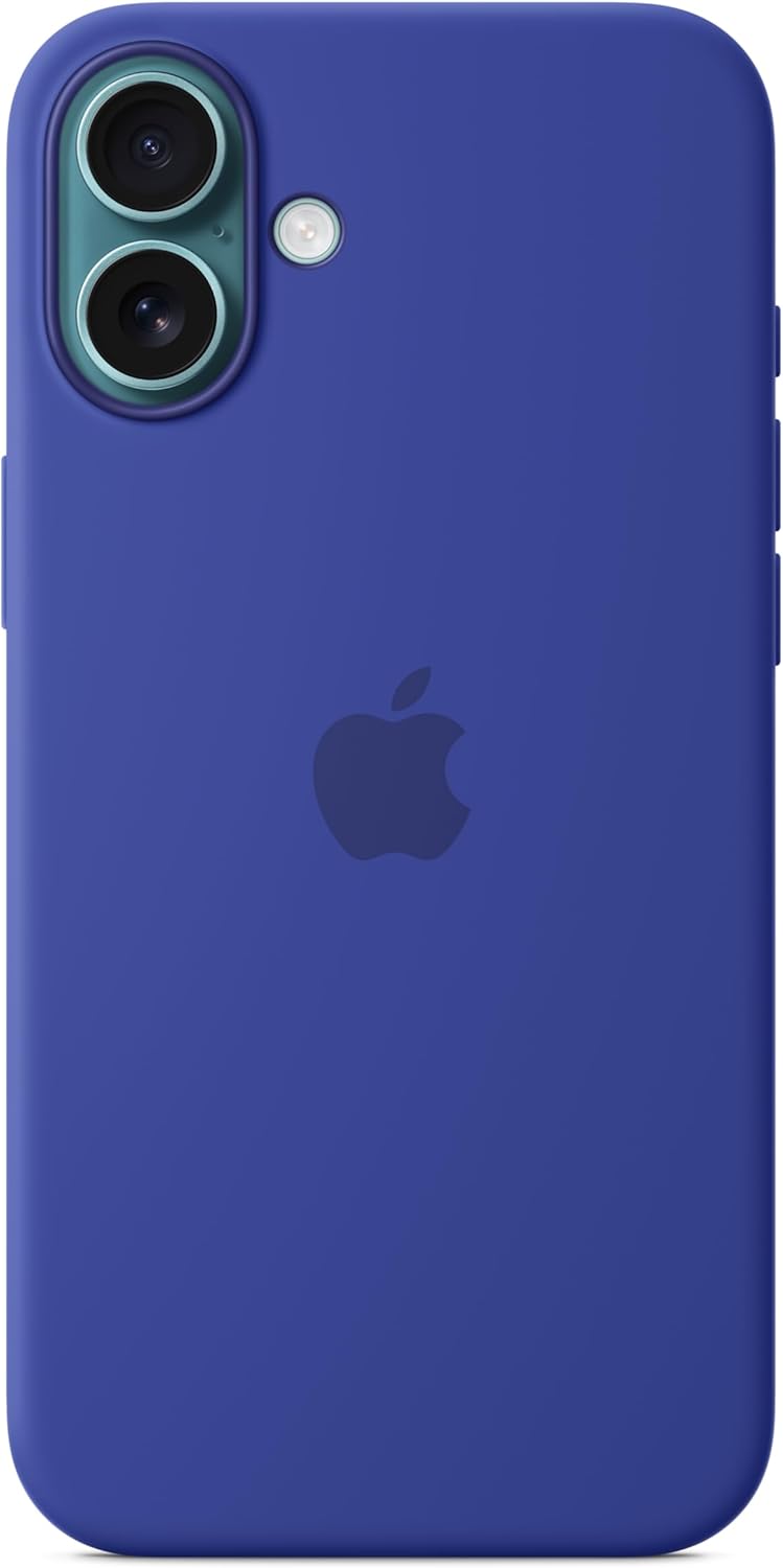 Apple iPhone 16 Pro Max Silicone Case with MagSafe and Camera Control: Lightweight Phone Case, Wireless Charging Compatible, Smooth Matte Finish, Black