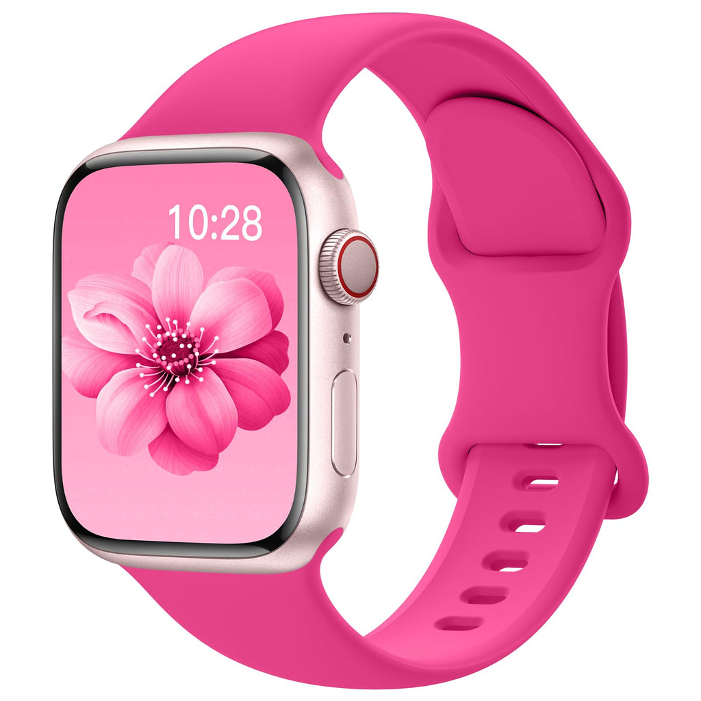 Sport Silicone Band Compatible with Apple Watch Bands for Women Men