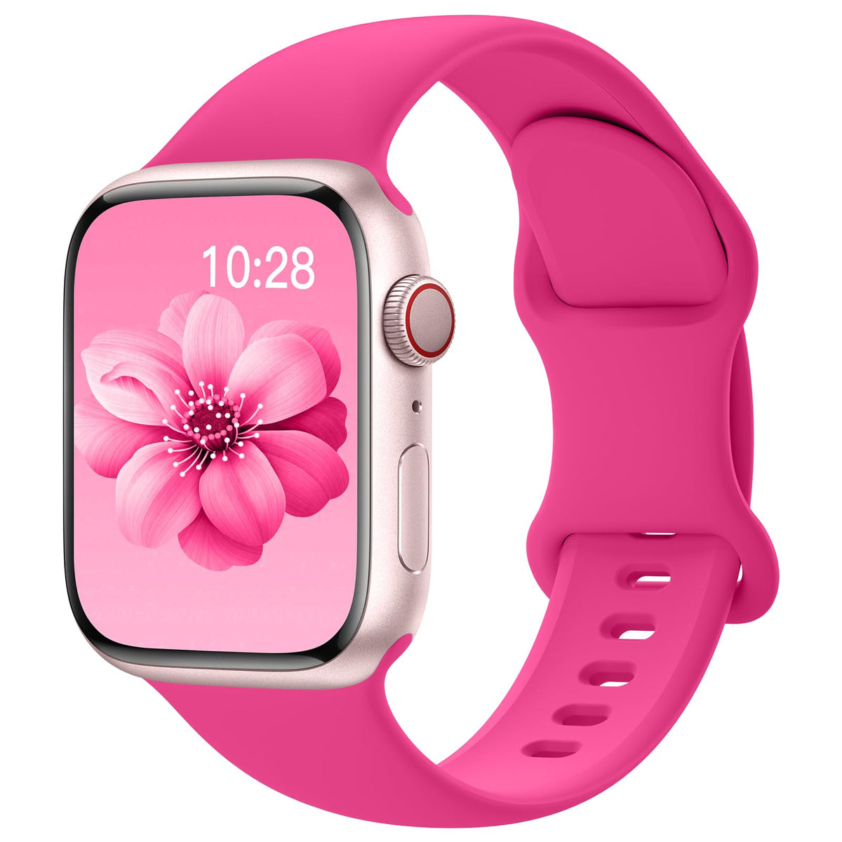 Sport Silicone Band Compatible with Apple Watch Bands for Women Men