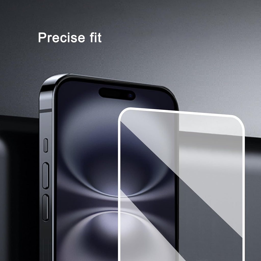 Ailun Screen Protector + Camera Lens Protector for iPhone 16, 3+3 Pack