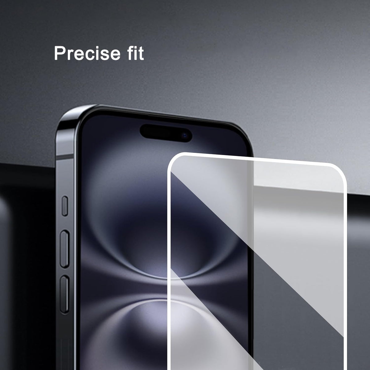 Ailun Screen Protector + Camera Lens Protector for iPhone 16, 3+3 Pack