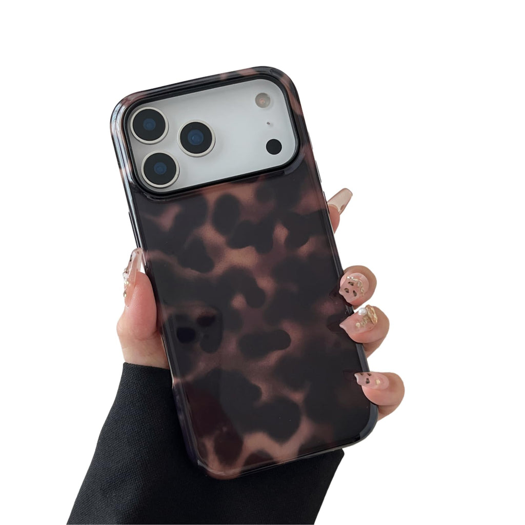 Longlayss Compatible with iPhone 16 Pro Case Tortoise Shell Phone Case