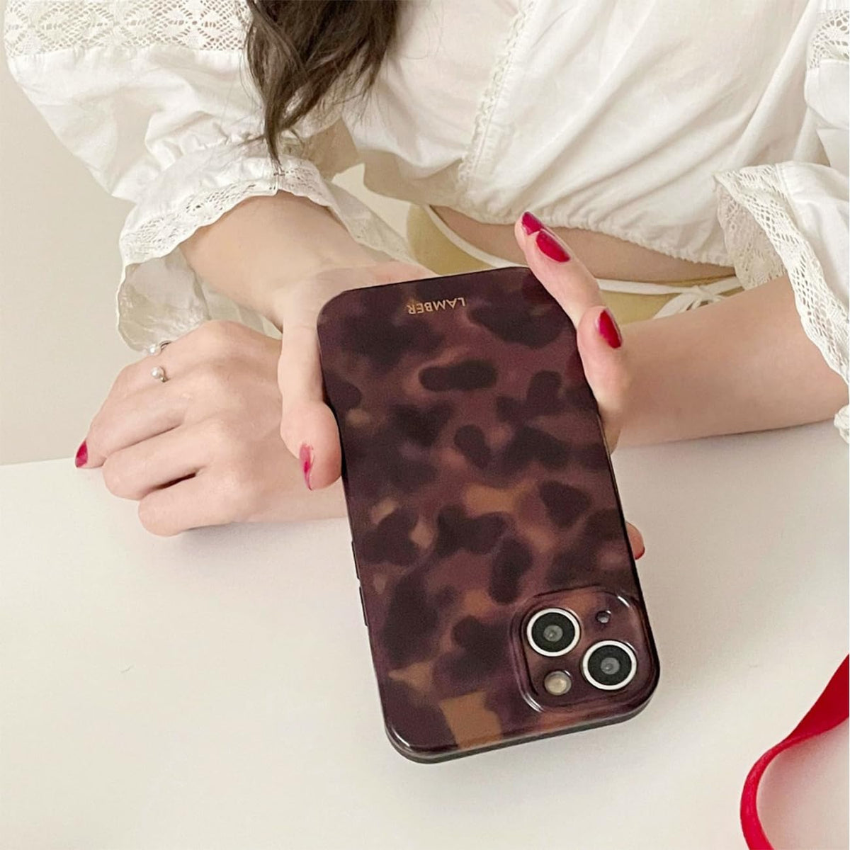 Cute Phone Case for iPhone 16 Pro Case Cheetah Leopard Print