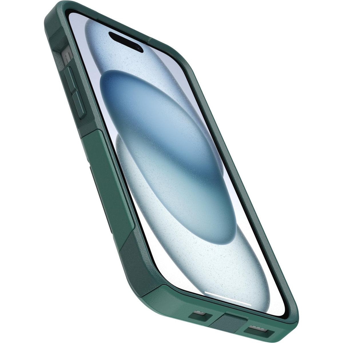 OtterBox iPhone 17e, 16e, 15, 14, & 13 Commuter Series Case - Black, Slim & Tough, Pocket-Friendly, with Port Protection - Thin & Protective iPhone Case, Dual-Layer, Impact Absorbing iPhone Case