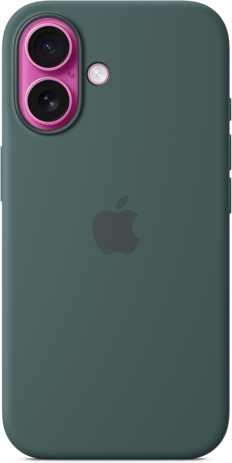 Apple iPhone 16 Pro Max Silicone Case with MagSafe and Camera Control: Lightweight Phone Case, Wireless Charging Compatible, Smooth Matte Finish, Black