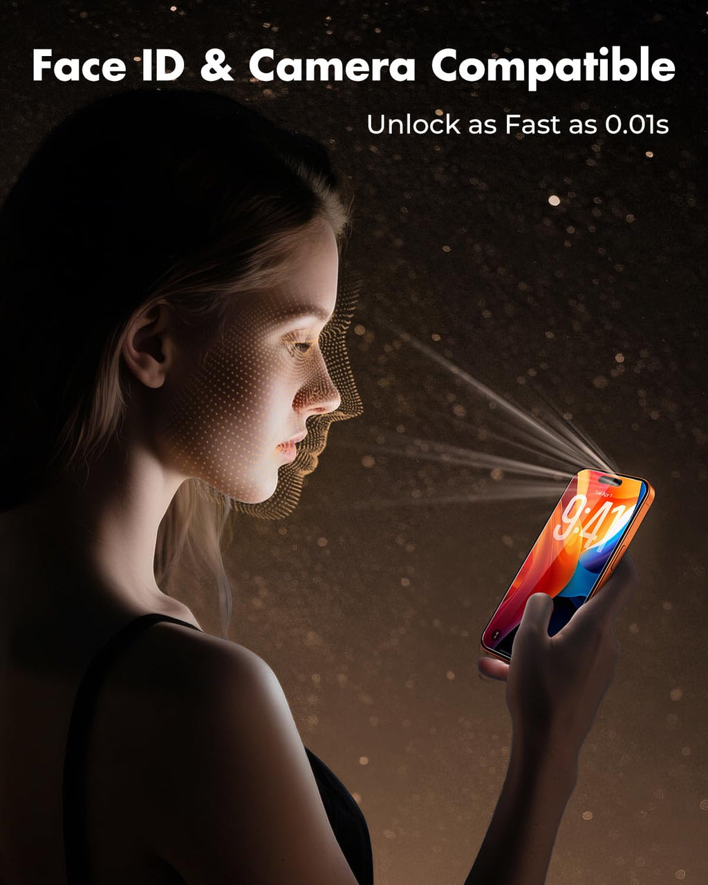 UNBREAKcable 2-Pack Screen Protector for iPhone 17 Pro Tempered Glass
