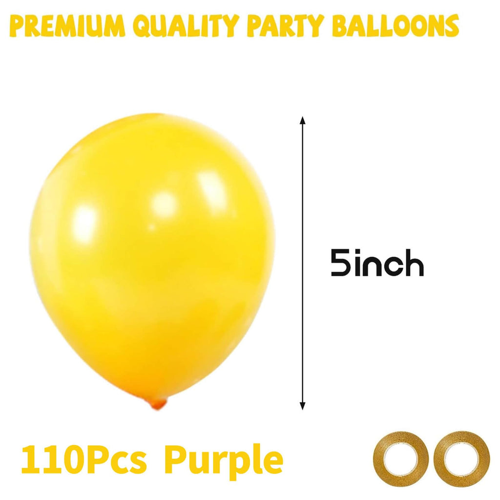 Red Balloon 110pcs, Red Latex Balloons12 inch for Christmas Birthday Valentine's Day Wedding(with 2 Ribbons).