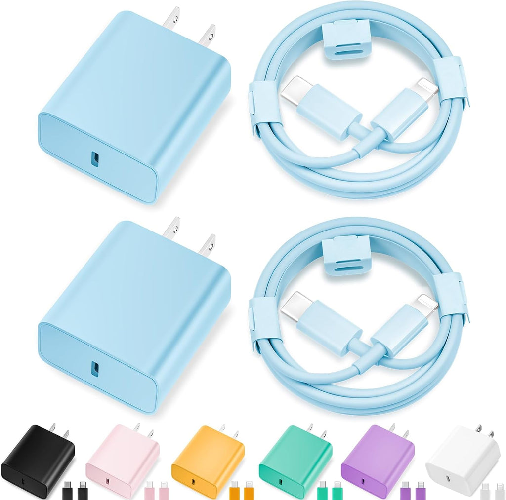 iPhone 14 13 12 11 Charger Fast Charging,USB C Charger with 10FT/6FT Cable