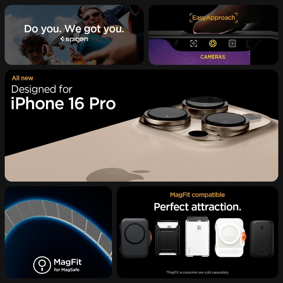 Spigen Ultra Hybrid MagFit for iPhone 17 Pro / 18 Pro Case, Frost Black