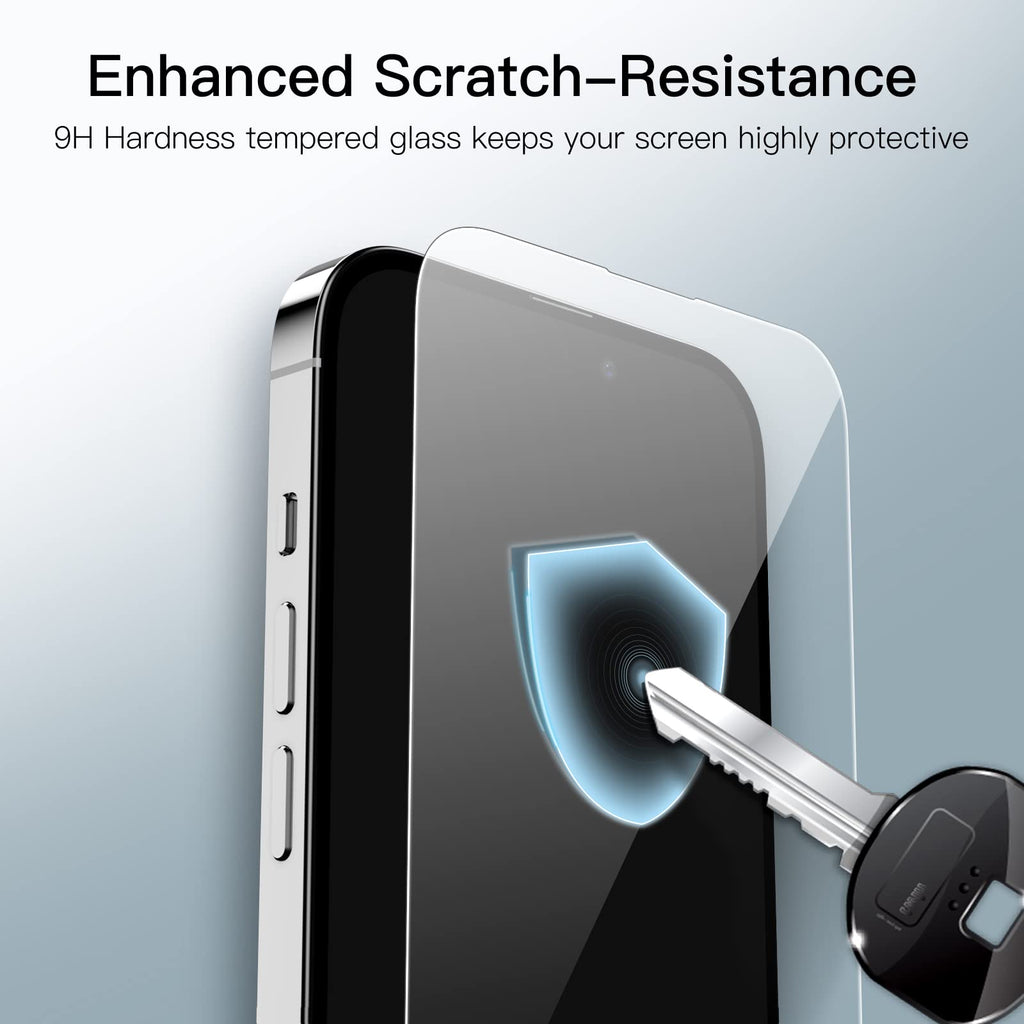 JETech Screen Protector for iPhone 13/13 Pro, 3-Pack