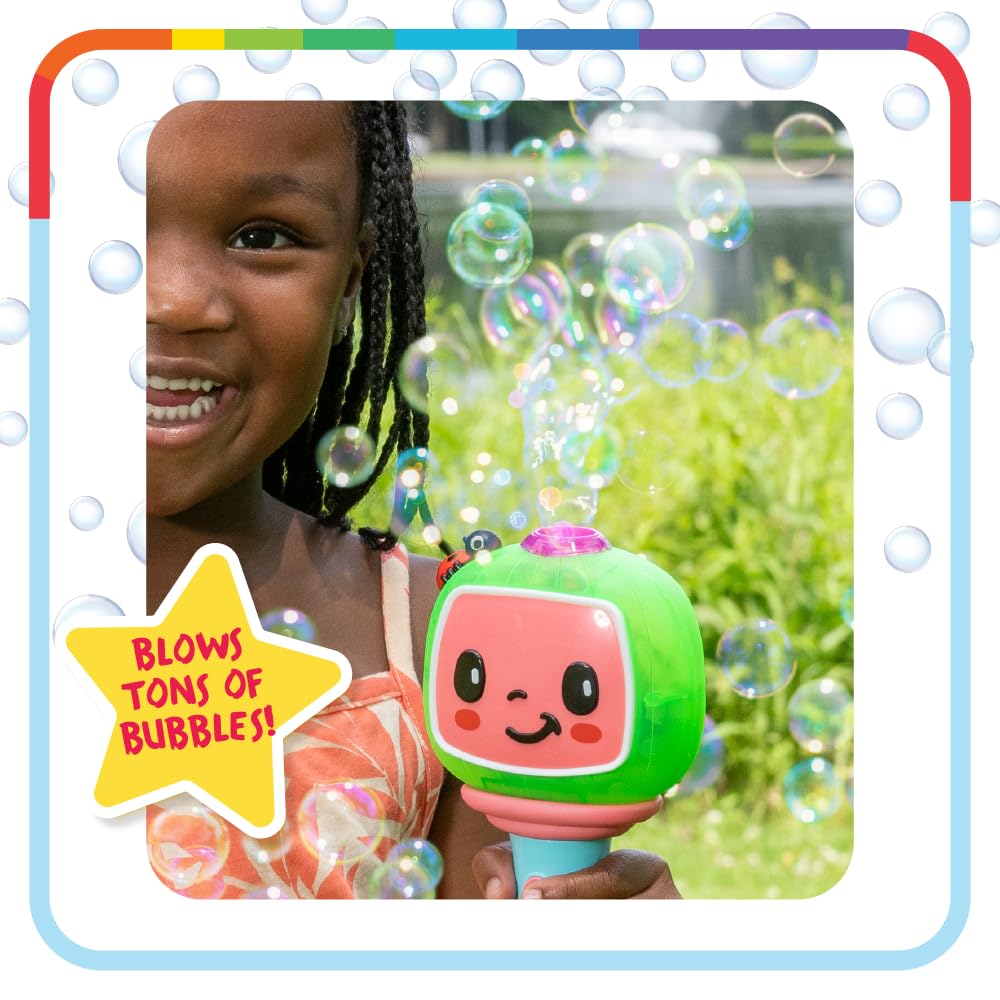 Little Kids Paw Patrol Marshall Light and Sound Musical Bubble Wand, Includes Bubble Solution