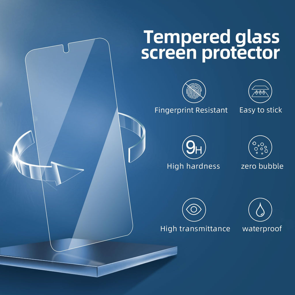 NEW'C for Samsung Galaxy S23 6.1" (SM-S911),Screen Protector Tempered Glass