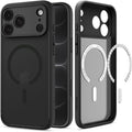 Spigen Ultra Hybrid MagFit for iPhone 17 Pro / 18 Pro Case, Frost Black