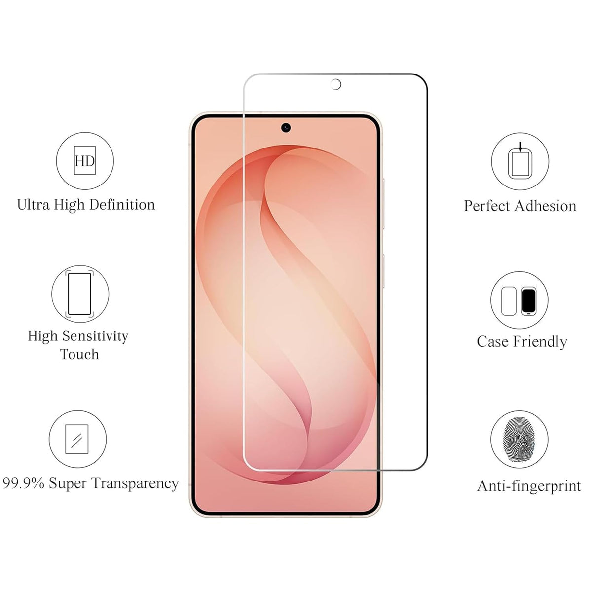 Ailun Screen Protector + Camera Lens Protector for Galaxy S24+ / S24 Plus