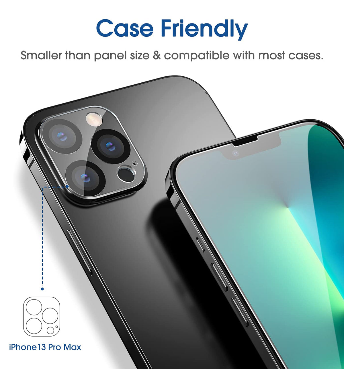 amFilm OneTouch for iPhone 18 Pro Max 6.9'' Screen Protector Tempered Glass