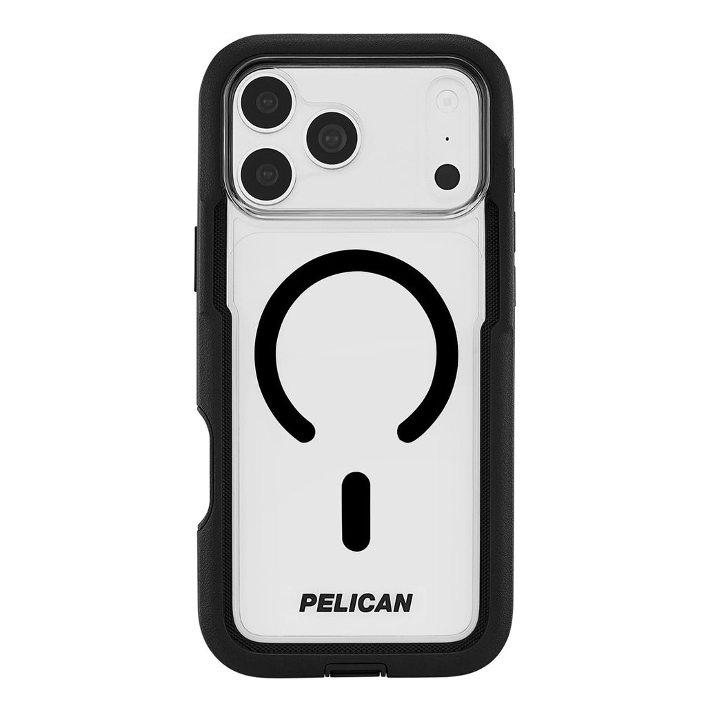 Pelican iPhone 17 Pro Case - MagSafe Phone Case -Ranger Frosted Clear/Black