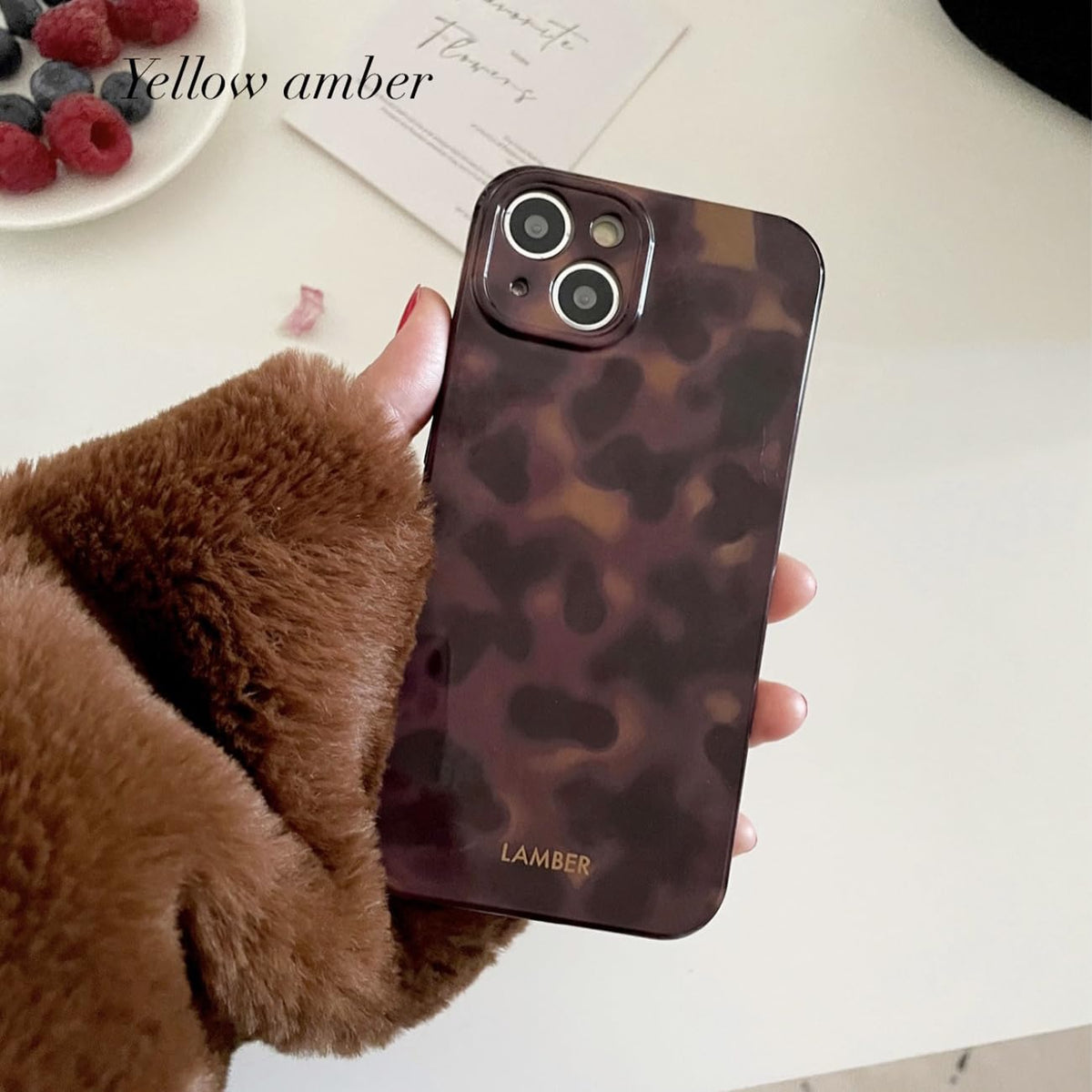 Cute Phone Case for iPhone 16 Pro Case Cheetah Leopard Print