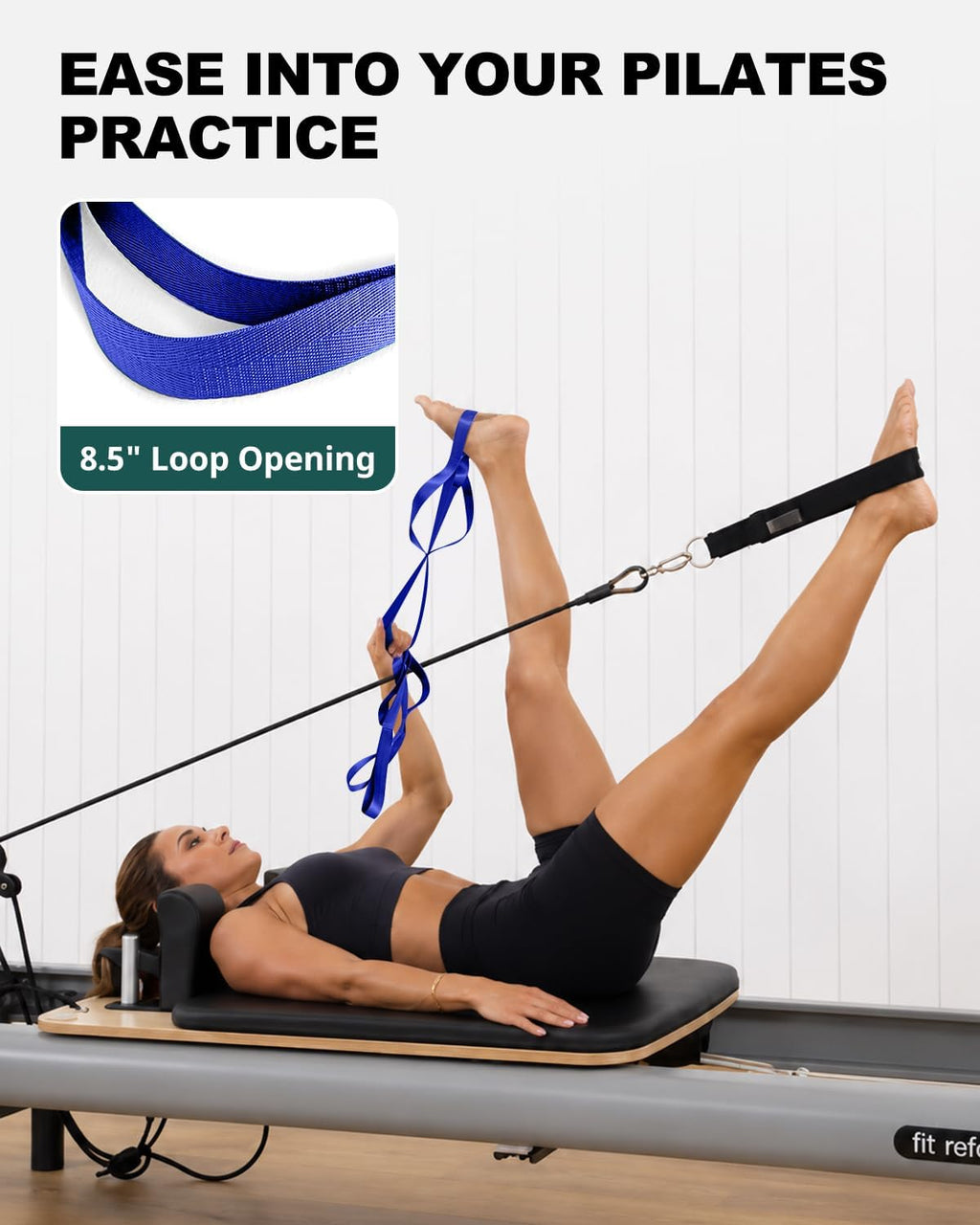 Trideer Stretching Strap with Loops, Yoga Strap, Stretch Bands for Exercise