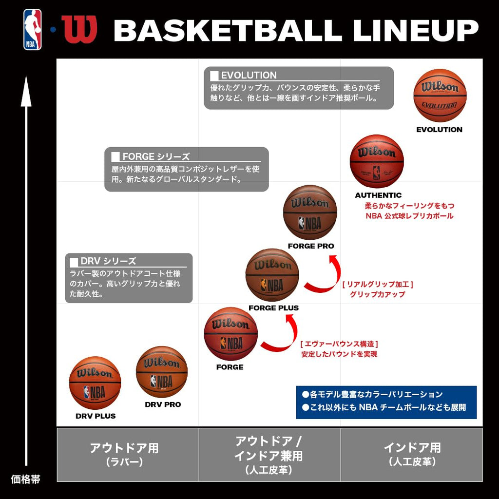 WILSON NBA DRV Series Outdoor Basketballs
