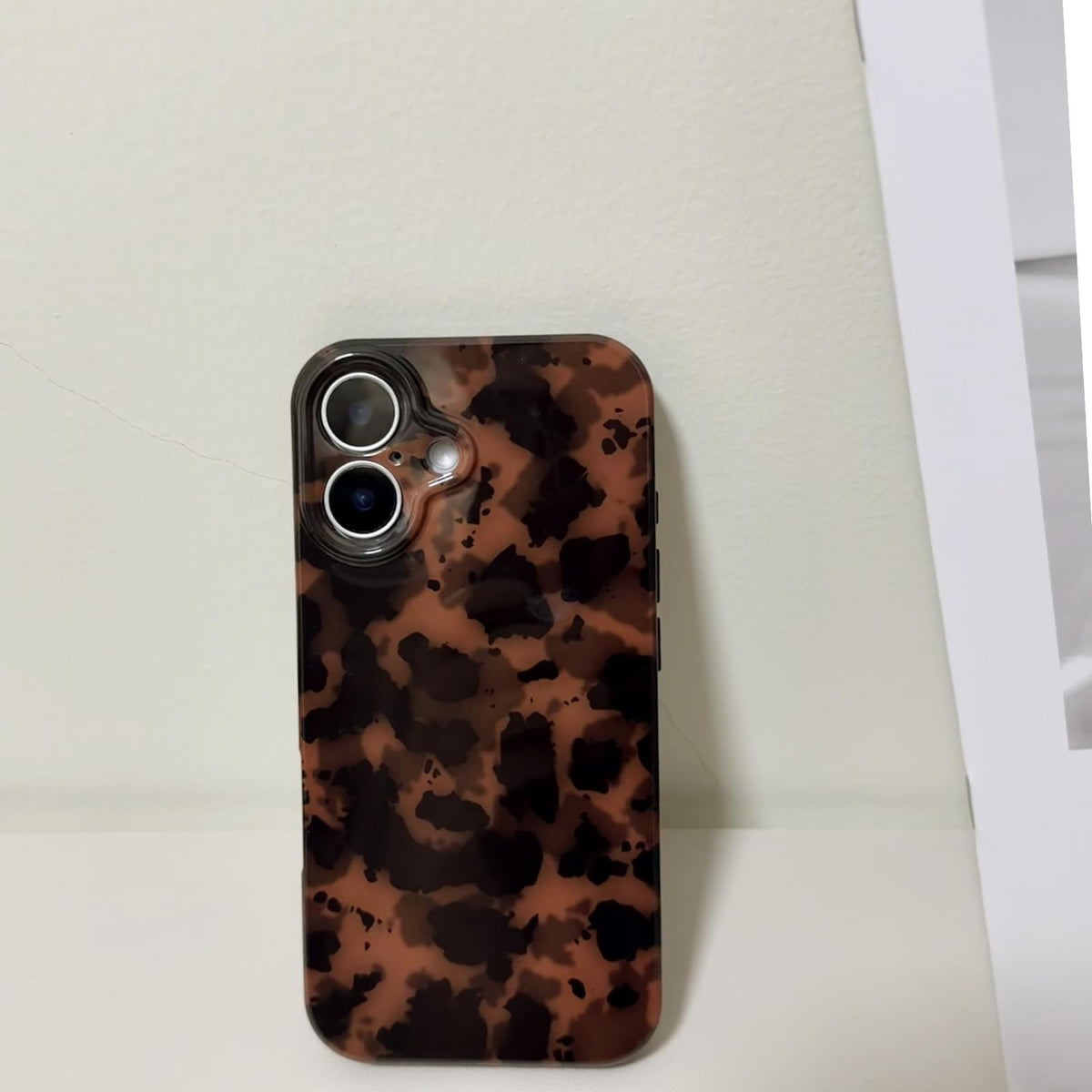 Cute Phone Case for iPhone 16 Pro Case Cheetah Leopard Print