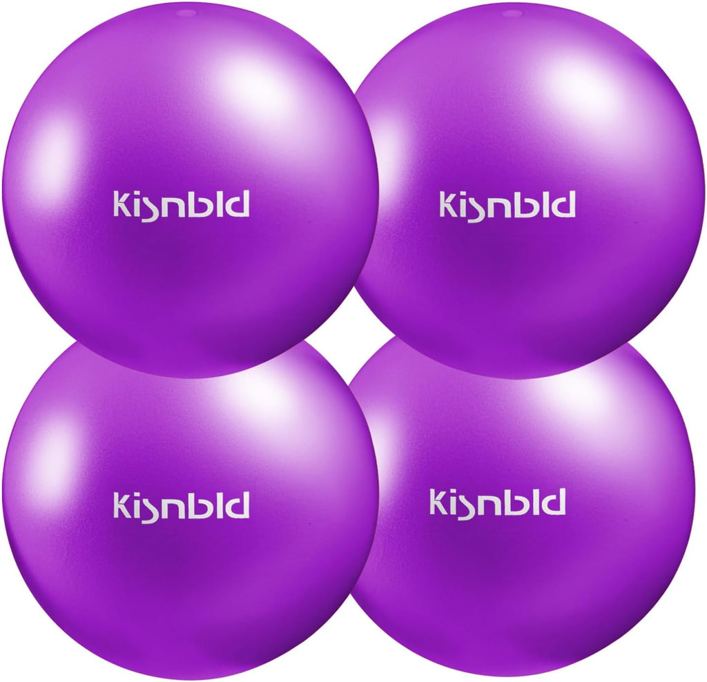 kisnbld 9 Inch Pilates Ball, Small Exercise Ball for Core &Physical Therapy