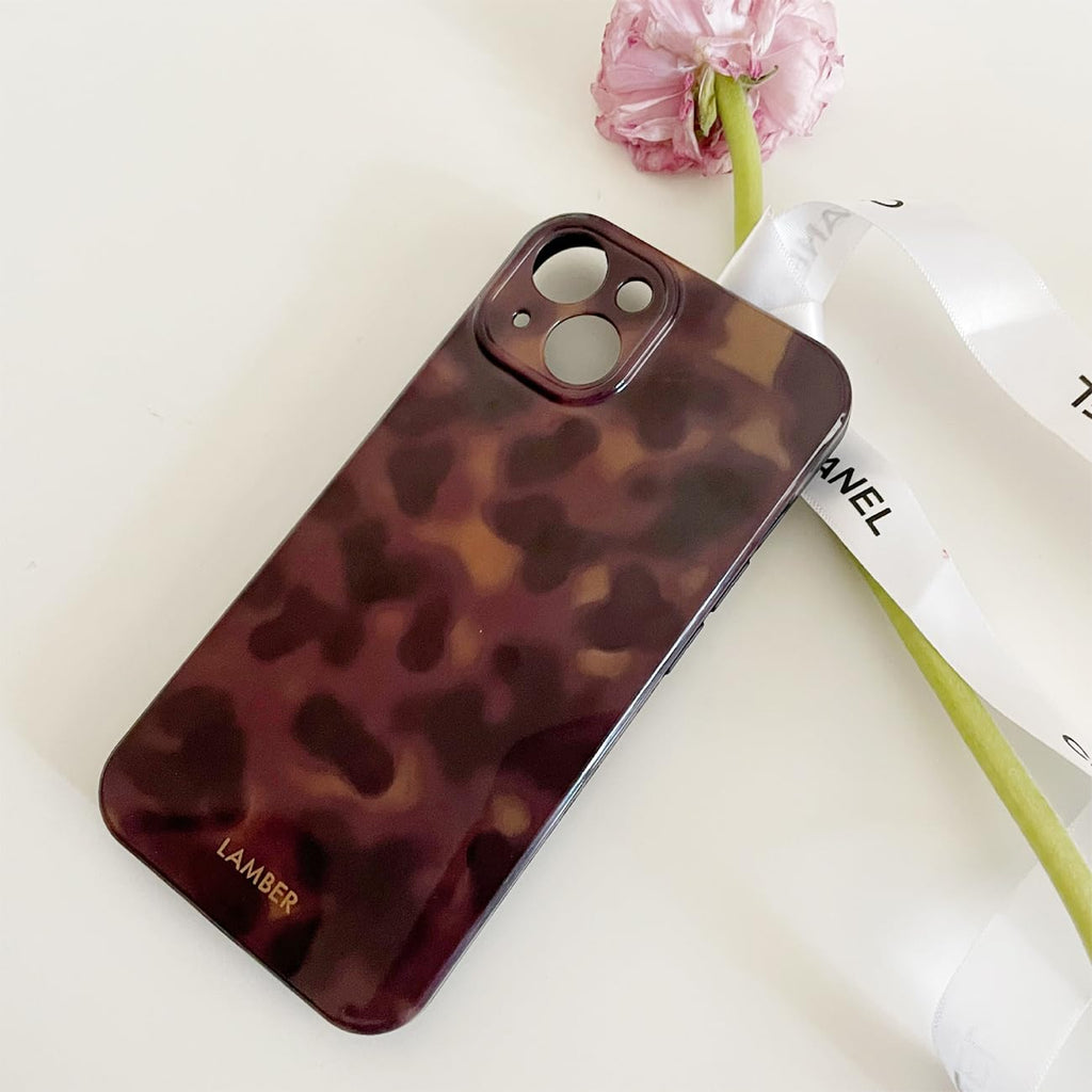 Cute Phone Case for iPhone 16 Pro Case Cheetah Leopard Print