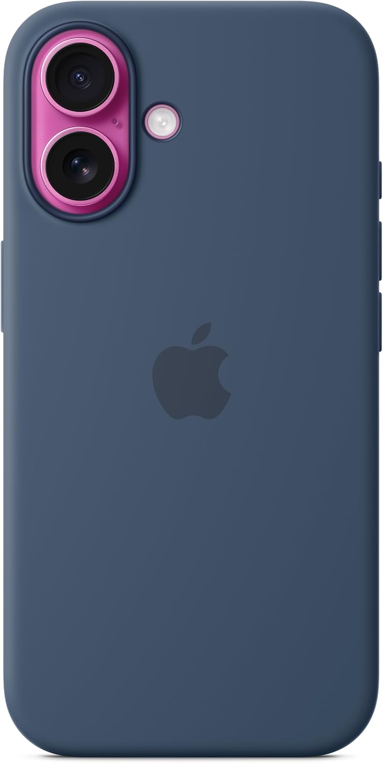 Apple iPhone 16 Pro Max Silicone Case with MagSafe and Camera Control: Lightweight Phone Case, Wireless Charging Compatible, Smooth Matte Finish, Black
