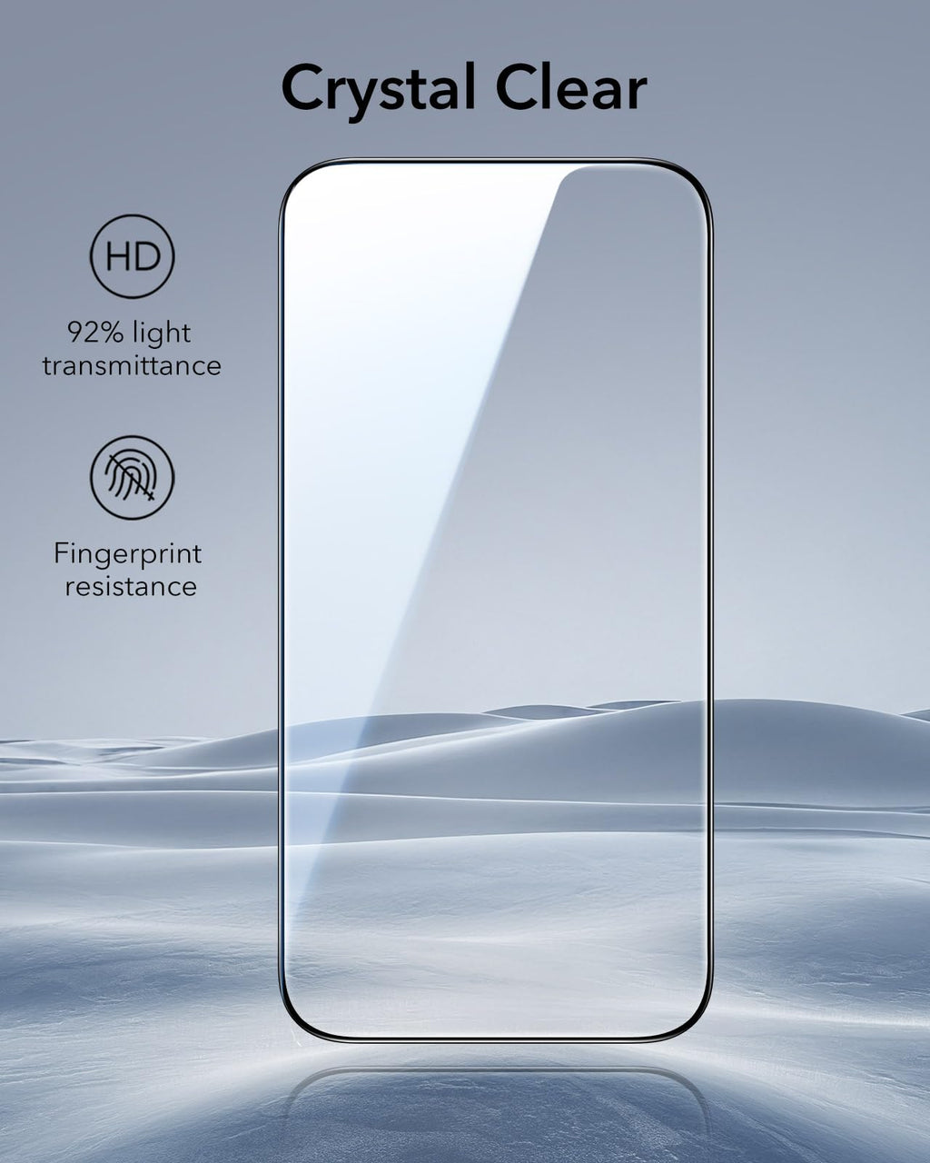 ESR 3 Pack for iPhone 17 Pro Screen Protector, Classic