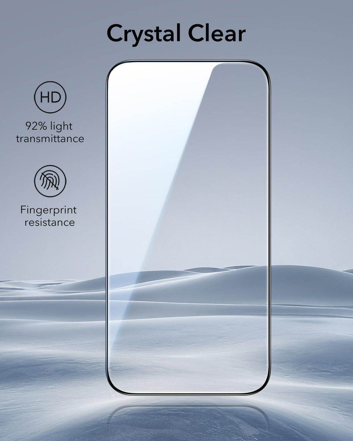 ESR 3 Pack for iPhone 17 Pro Screen Protector, Classic