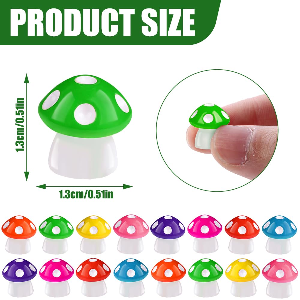 DIYDEC 40PCS Christmas Mini Ducks Figures Toys Miniature Resin Animal Decor