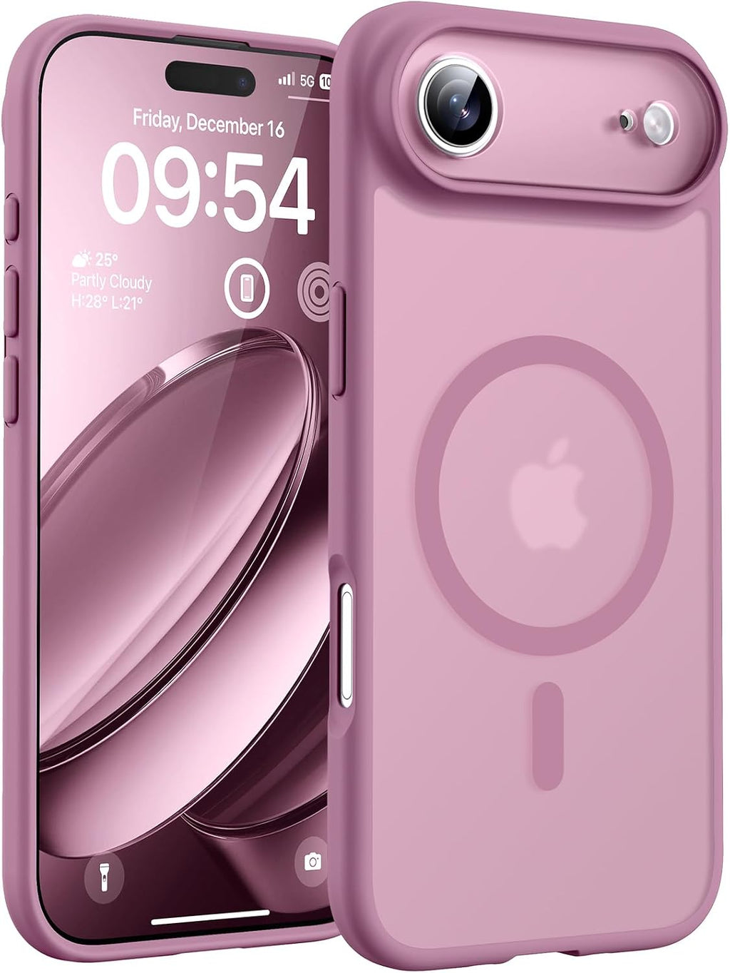 TOCOL for iPhone Air Case, Compatible with MagSafe, Lilac Purple