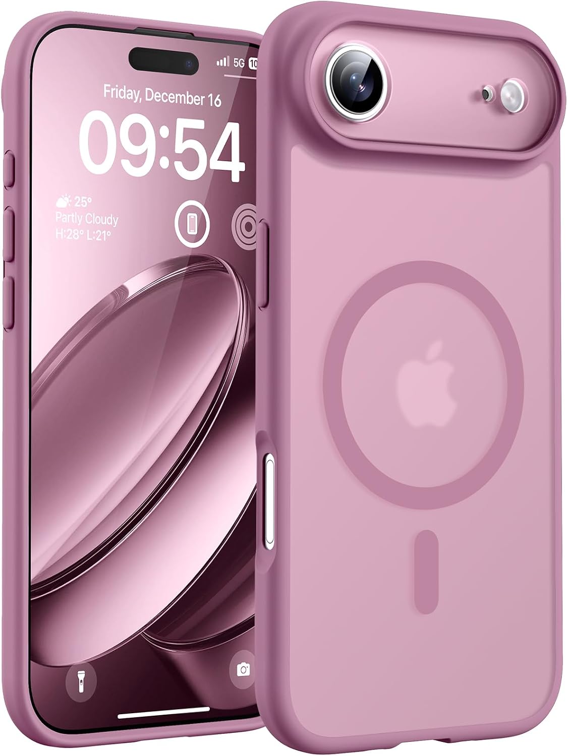 TOCOL for iPhone Air Case, Compatible with MagSafe, Lilac Purple