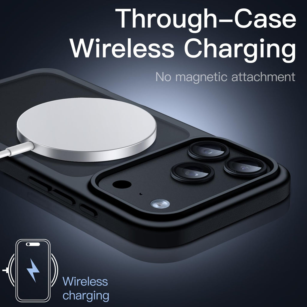 JETech Matte Case for iPhone Air, Black