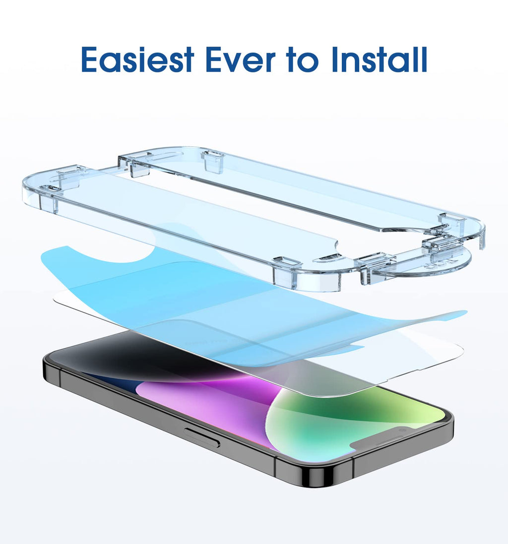 amFilm OneTouch for iPhone 18 Pro Max 6.9'' Screen Protector Tempered Glass
