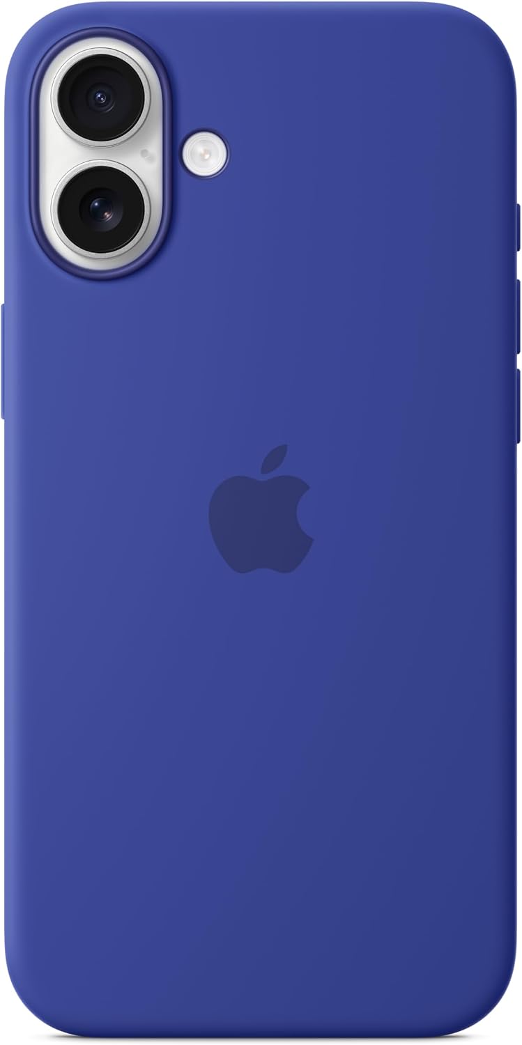 Apple iPhone 16 Pro Max Silicone Case with MagSafe and Camera Control: Lightweight Phone Case, Wireless Charging Compatible, Smooth Matte Finish, Black