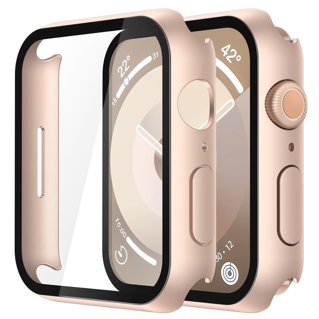 Misxi Case with Screen Protector for 38mm Apple Watch Series 3/2