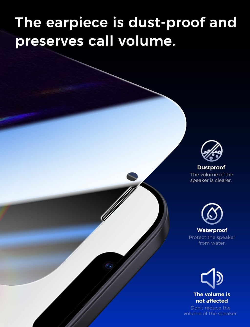 MAGIC JOHN for iPhone 16e Privacy Tempered glass Screen Protector 6.1 inch
