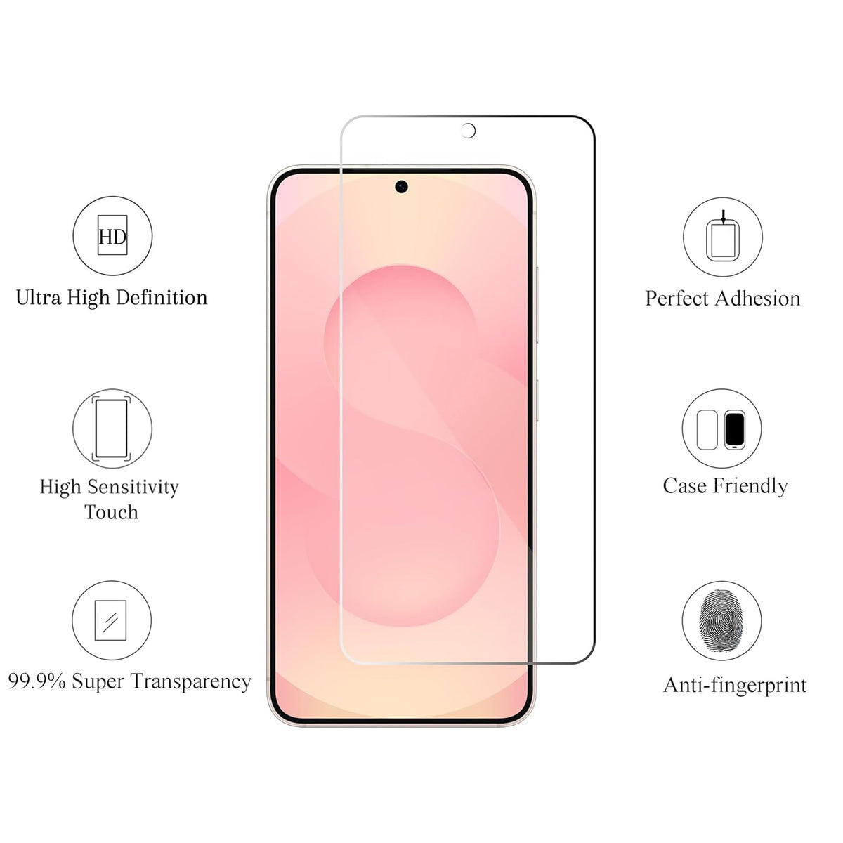 Ailun Screen Protector + Camera Lens Protector for Galaxy S24+ / S24 Plus