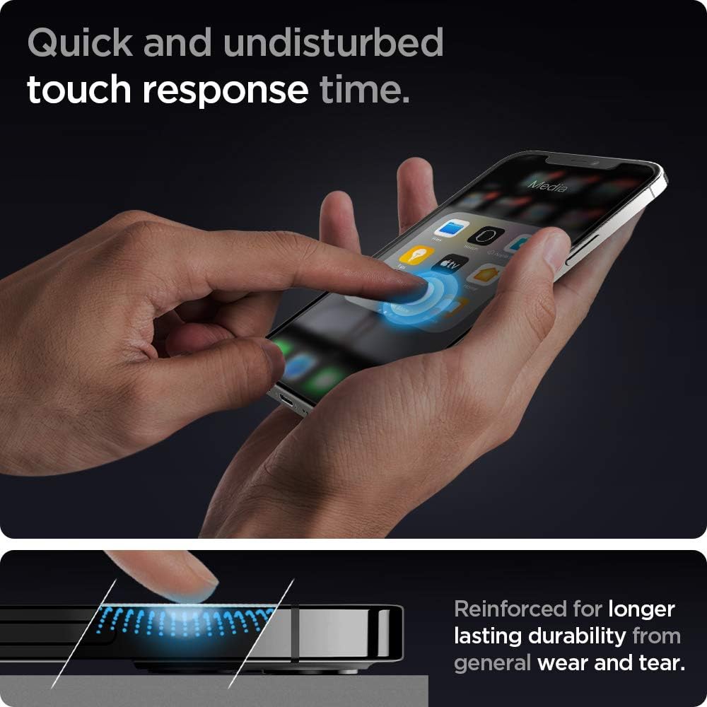 Spigen Privacy Screen Protector for iPhone 17 Pro Max, 16 Pro Max