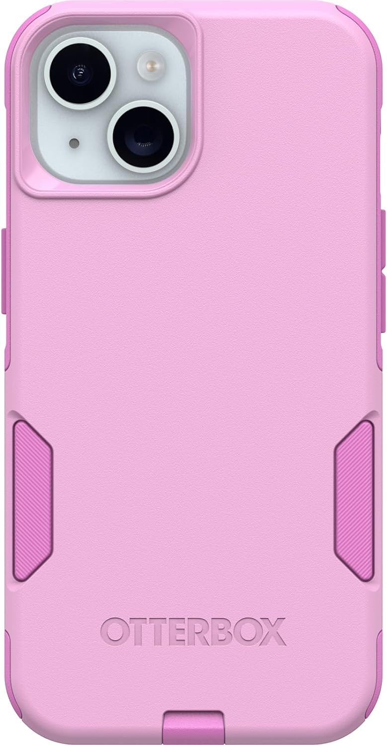 OtterBox iPhone 17e, 16e, 15, 14, & 13 Commuter Series Case - Black, Slim & Tough, Pocket-Friendly, with Port Protection - Thin & Protective iPhone Case, Dual-Layer, Impact Absorbing iPhone Case