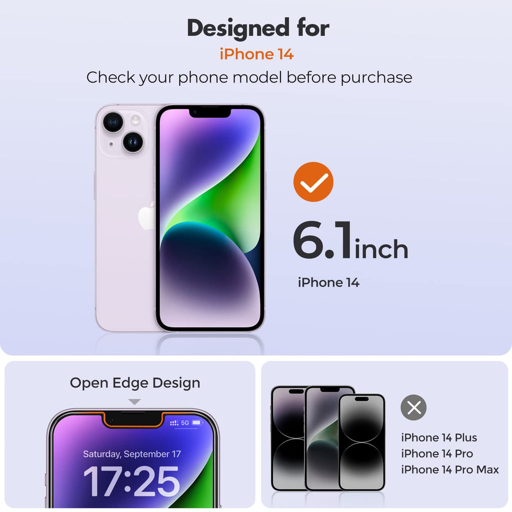 UNBREAKcable 3-Pack Screen Protector for iPhone SE 2022/SE 2020, iPhone 8/7