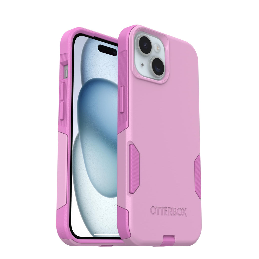 OtterBox iPhone 17e, 16e, 15, 14, & 13 Commuter Series Case - Black, Slim & Tough, Pocket-Friendly, with Port Protection - Thin & Protective iPhone Case, Dual-Layer, Impact Absorbing iPhone Case