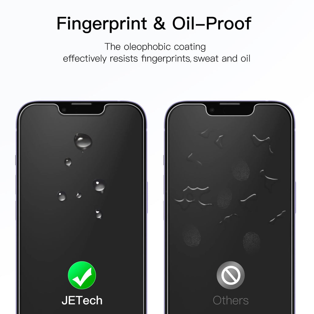 JETech Screen Protector for iPhone 13/13 Pro, 3-Pack