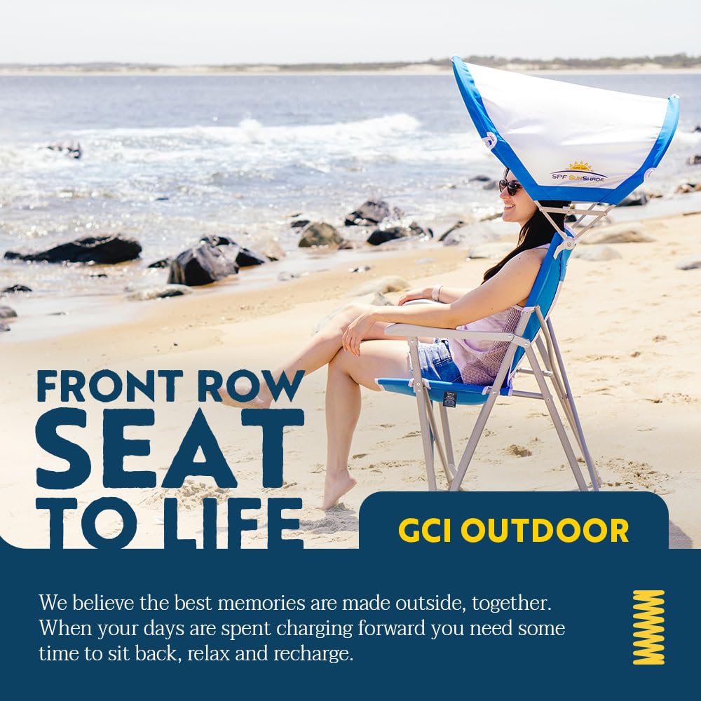 GCI Outdoor Comfort Pro Rocker Camping Chair - Indigo Blue
