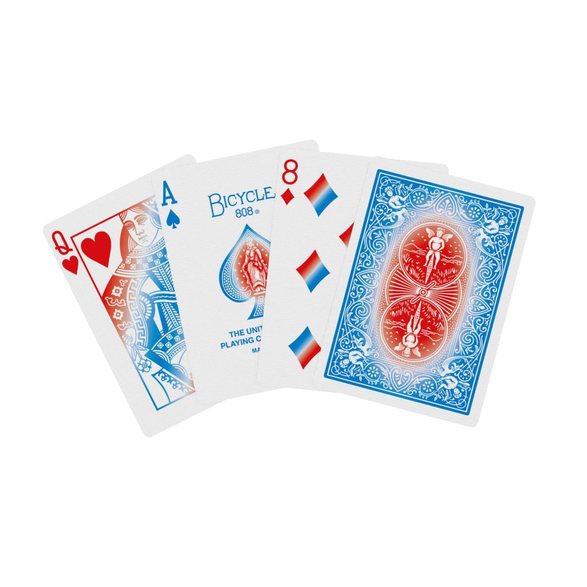 Bicycle Playing Cards 2 Pack Standard Poker Size Red and Blue