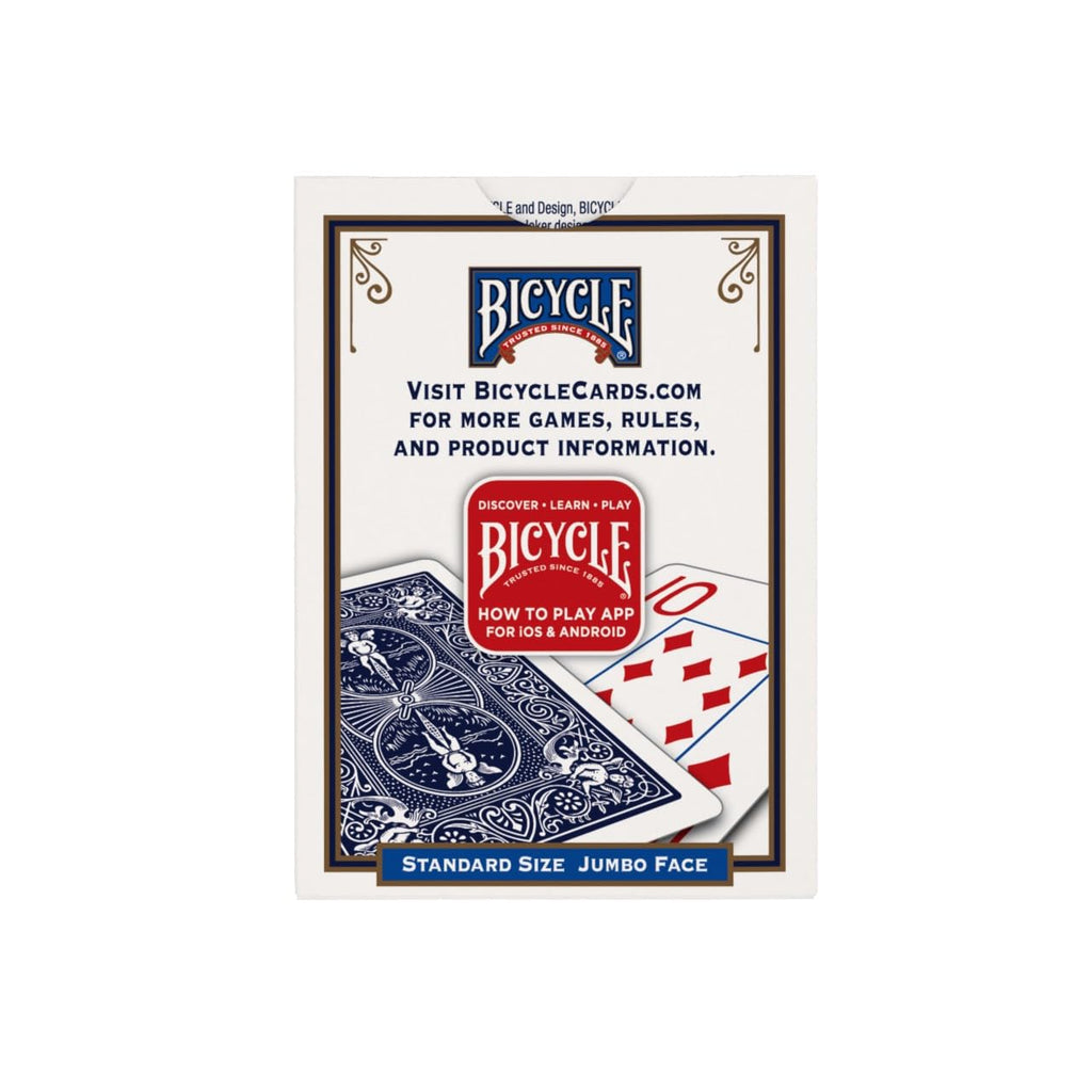 Bicycle Playing Cards 2 Pack Standard Poker Size Red and Blue